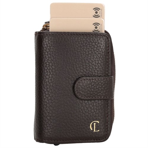 Charm London Union Square RFID Creditcard Etui - Donkerbruin