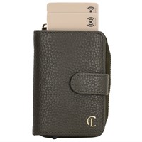 Charm London Union Square RFID Creditcard Etui - Donkergroen