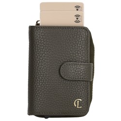 Charm London Union Square RFID Creditcard Etui - Donkergroen