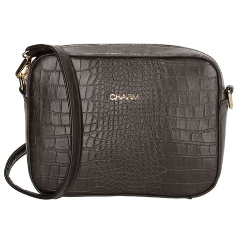 Charm London Midwood Schoudertas - Donkerbruin