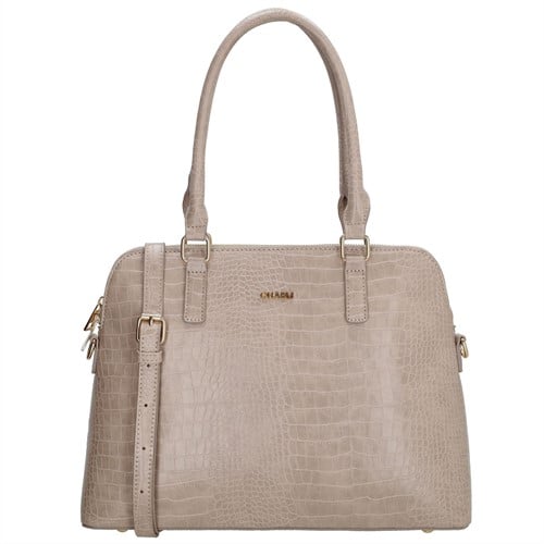 Charm London Midwood Shopper / Handtas - Lichttaupe