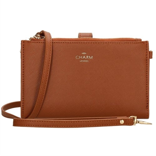 Charm London Birmingham Portemonnee / Clutch - Cognac