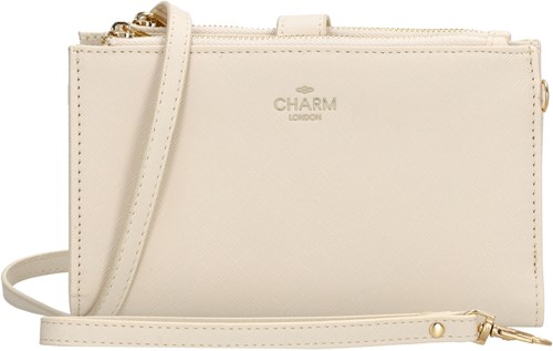 Charm London Birmingham Portemonnee / Clutch - Crème
