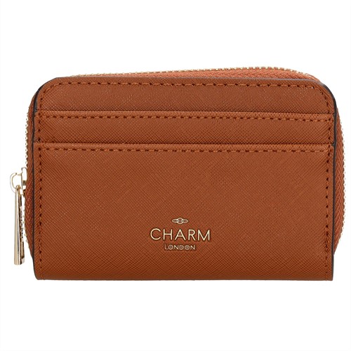Charm London Birmingham Ritsportemonnee - Cognac