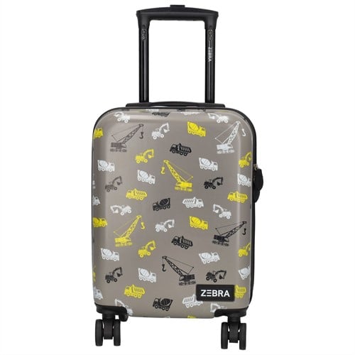 Zebra Trends Kids Travel Koffer - Grijs