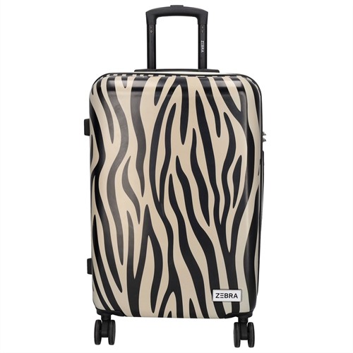 Zebra Trends Animal Travel Middelgrote Koffer - 64 cm - 60 liter - TSA slot - Zebra
