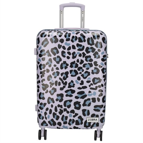 Zebra Trends Animal Travel Middelgrote Koffer - 64 cm - 60 liter - TSA slot - Lila Panter