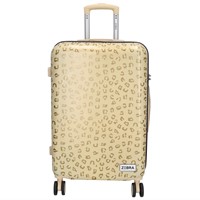 Zebra Trends Animal Travel Middelgrote Koffer - 64 cm - 60 liter - TSA slot - Goud Panter