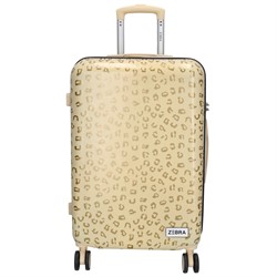 Zebra Trends Animal Travel Middelgrote Koffer - 64 cm - 60 liter - TSA slot - Goud Panter