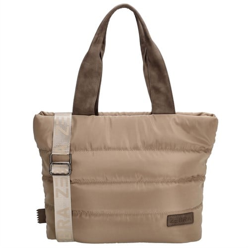 Zebra Trends Elske Shopper - Taupe