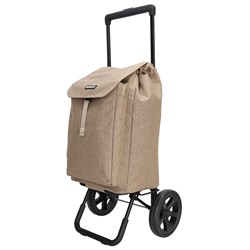 Beagles Shop & Go Boodschappenkar / Shoppingtrolley - Taupe