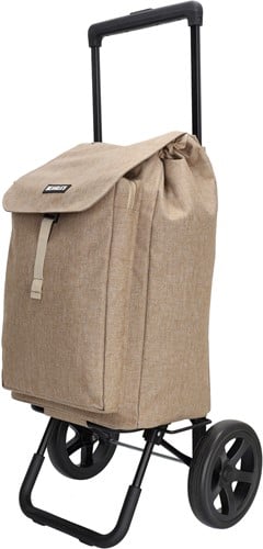 Beagles Shop & Go Boodschappenkar / Shoppingtrolley - Taupe