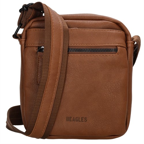Beagles Toledo Schoudertas - Cognac