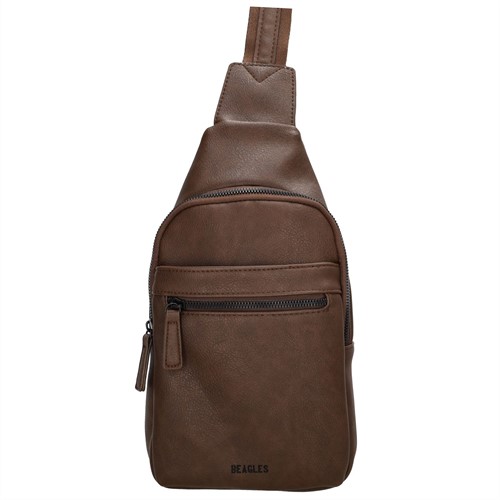 Beagles Toledo Slingbag / Crossbodytas - Donkerbruin