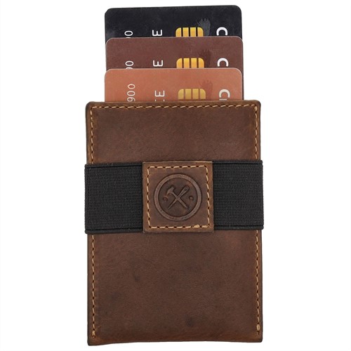 Hide & Stitches Japura Creditcardhouder - Cognac