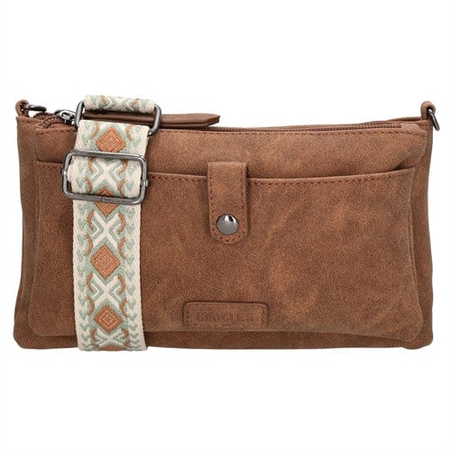 Beagles Malaga Crossbodytasje / Telefoontasje - Bruin