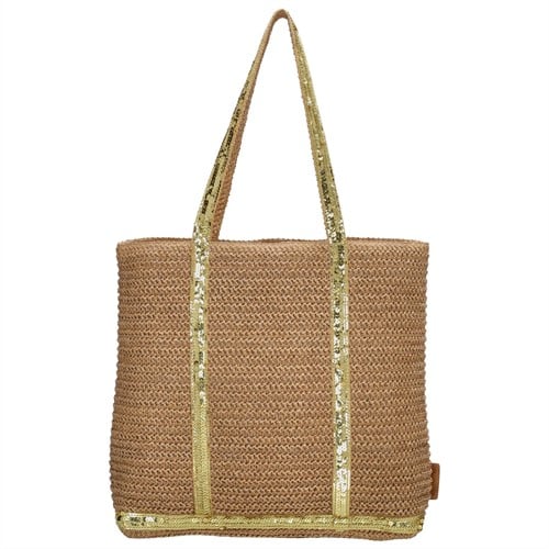 PE Florence Natural Life Shopper - Donker natuur / Goud