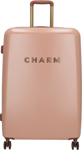 Charm London Capetown Grote Koffer - 75 cm - 95 Liter - TSA Slot - Roze