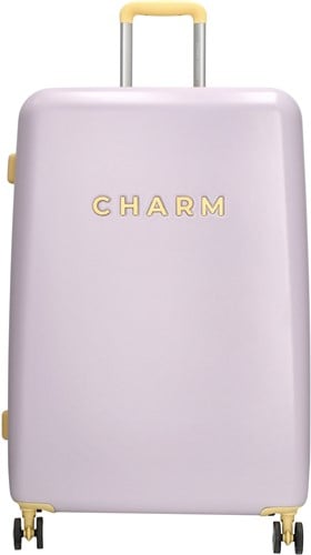 Charm London Capetown Grote Koffer - 75 cm - 95 Liter - TSA Slot - Lila