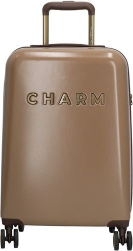 Charm London Capetown Handbagage Koffer - 55 cm - 42 Liter - TSA Slot - Taupe