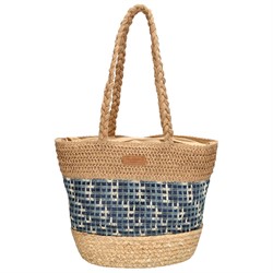 PE Florence Natural Life Strandtas - Navy / Creme