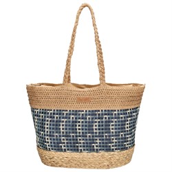 PE Florence Natural Life Strandtas - Navy / Creme