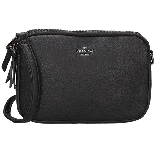 Charm London New York Schoudertas - Zwart