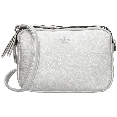 Charm London New York Schoudertas - Zilver