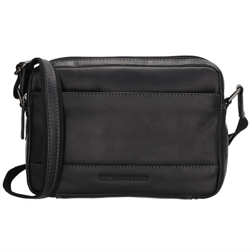 Hide & Stitches Japura Schoudertas - Zwart