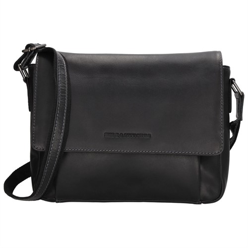 Hide & Stitches Japura Schoudertas - Zwart