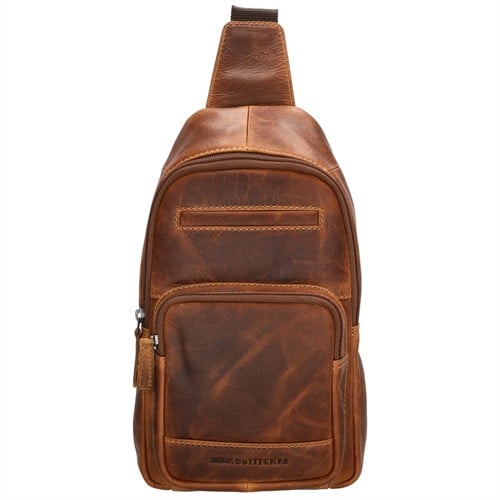 Hide & Stitches Japura Slingbag - Cognac