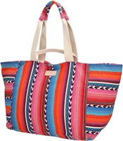 Zebra Trends Richelle Strandtas - Multi fuchsia-2