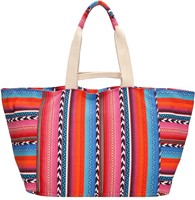 Zebra Trends Richelle Strandtas - Multi fuchsia-3