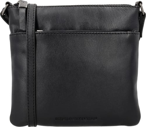 Hide & Stitches Porto Schoudertas - Zwart