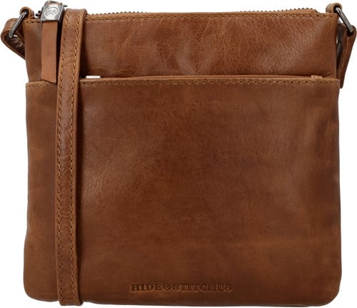 Hide & Stitches Porto Schoudertas - Bruin