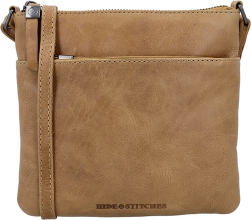 Hide & Stitches Porto Schoudertas - Taupe