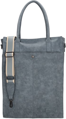Zebra Trends Cynthia Shopper - 15,6 inch - Jeansblauw