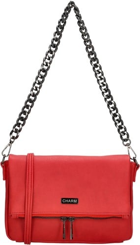 Charm London Bayswater Mini Schoudertas - Rood