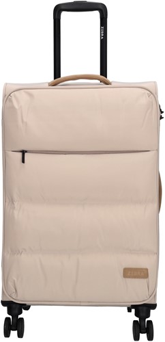 Zebra Trends Elske Middelgrote Stoffen Koffer 69 cm - 75 liter - TSA Slot - Lichttaupe