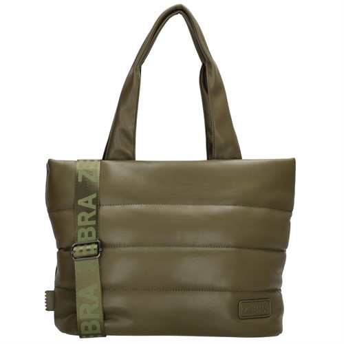 Zebra Trends Evie Shopper - Olijfgroen