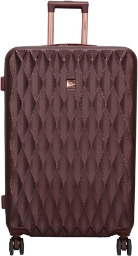 Charm London Honey Travel Grote Koffer - 76 cm - 90 liter - Bordeaux Rood