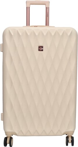 Charm London Honey Travel Grote Koffer - 76 cm - 90 liter - Beige