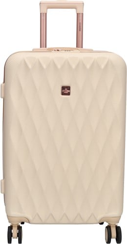 Charm London Honey Travel Middelgrote Koffer - 66 cm - 60 liter - Beige