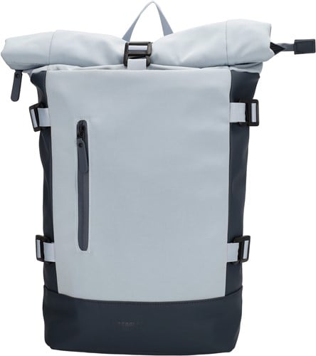 Beagles Originals Kobe Rolltop Laptoprugzak L - 15,6 inch - Lichtblauw