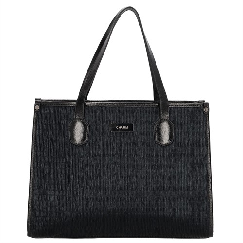 Charm London Kingsway Shopper - Zwart