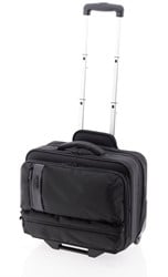 Vogart Clyde Pilotenkoffer / Laptoptrolley - 15 inch - Zwart