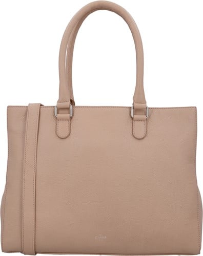 Charm London Washington Leren Laptoptas - 15,6 inch - Oudroze