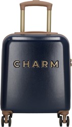 Charm London Capetown Underseater Handbagage Koffer - 45 cm - 30 Liter - TSA Slot - Blauw