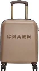Charm London Capetown Underseater Handbagage Koffer - 45 cm - 30 Liter - TSA Slot - Taupe