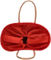 Beagles Bozaka Rieten Mand L / Strandtas - Rood-3